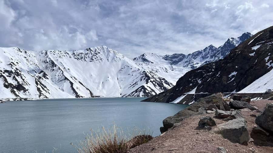 Santiago: Cajon del Maipo, Termas Colinas & Embalse El Yeso - Tinoco Tunnel and the old railway route