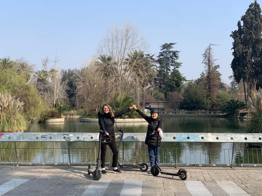 Santiago: Electric Scooter City Tour with Lunch - Why an electric scooter works well in central Santiago