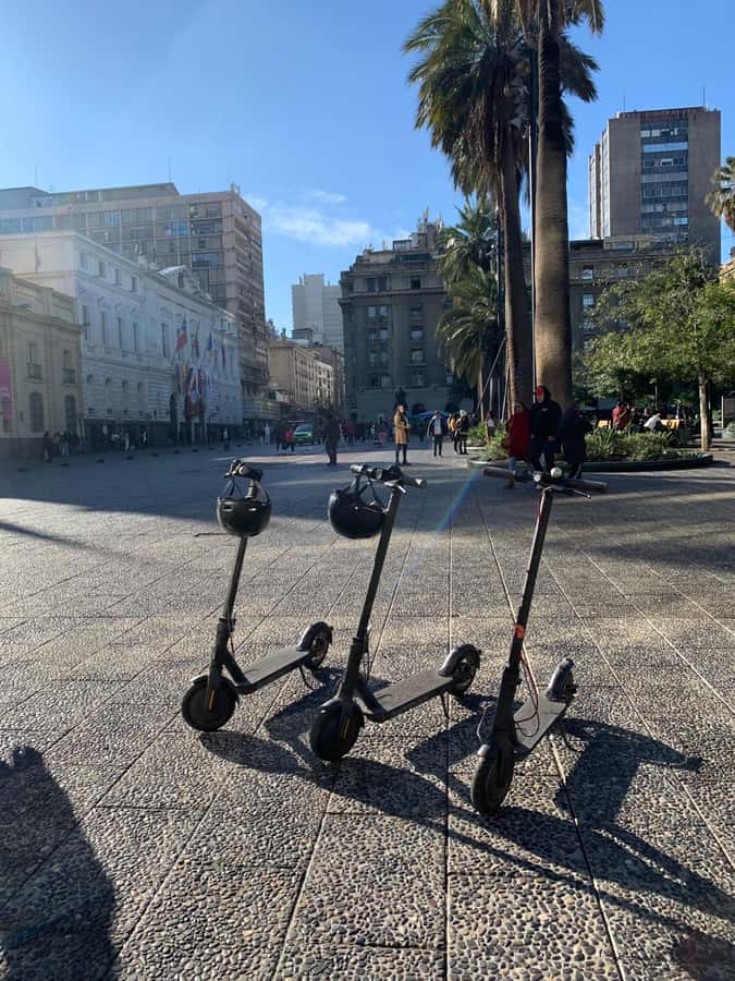 Santiago: Electric Scooter City Tour with Lunch - Meeting Daniel at Av. Ejército Libertador