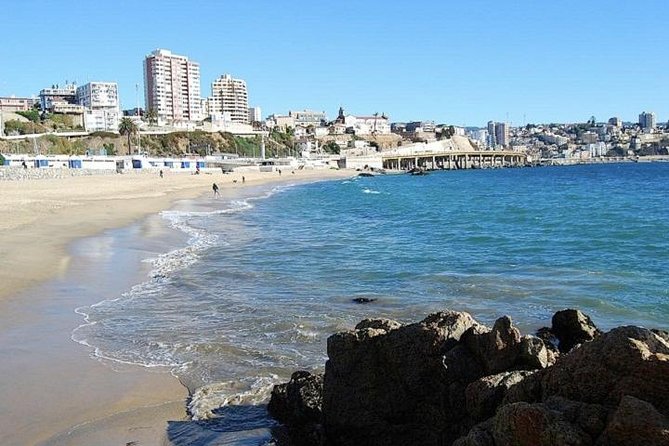 Santiago: Full day tour to Valparaiso and Viña del Mar city - Walking through Sotomayor Square and the port district