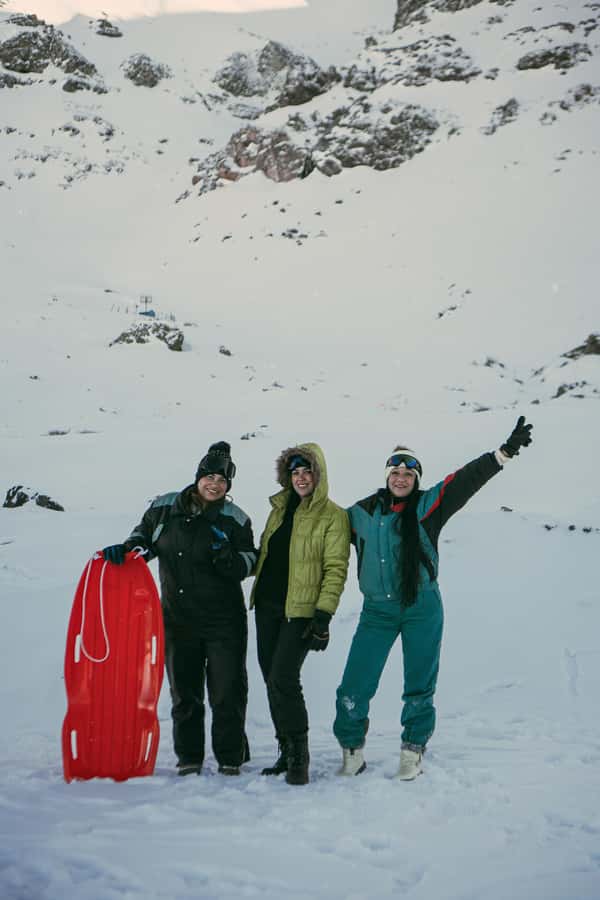 Santiago: Panoramic Snow Tour in Farellones Region. - Mirador Lomas del Viento and the first big view