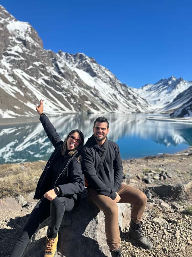 Santiago: Portillo and Laguna del Inca Day Trip with Picnic - Leaving Santiago for the Andes