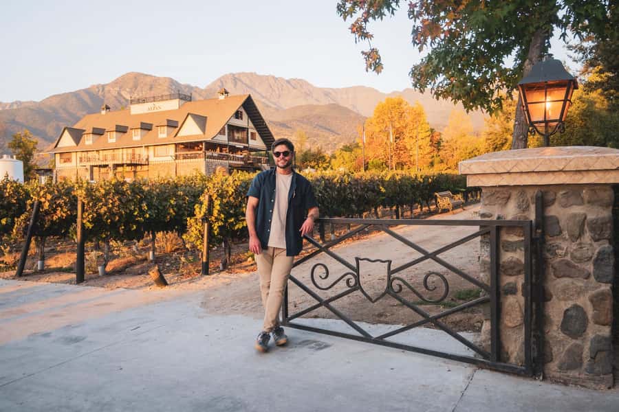 Santiago: Sunset at Vinicola Alyan Family - Why Alyan Family Wines feels different