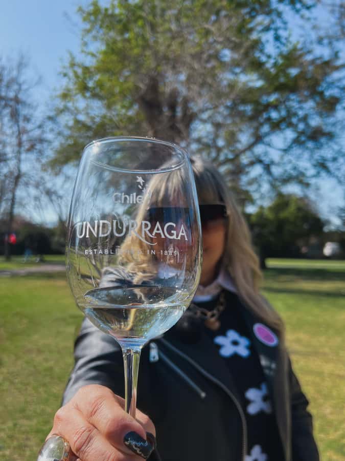 Santiago: Tour to Isla Negra, Algarrobo and Undurraga Wines - Algarrobo and the San Alfonso del Mar pool