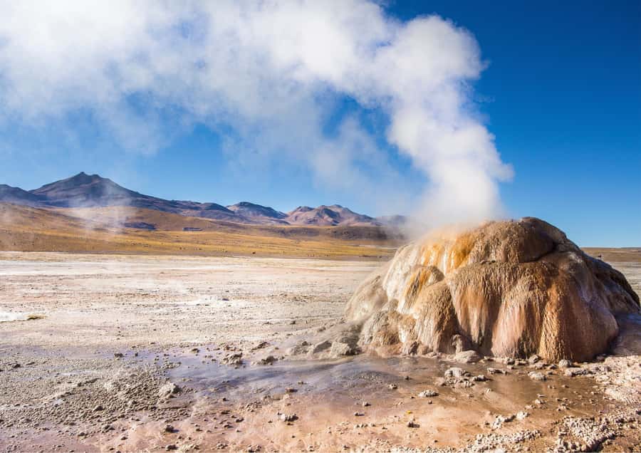 Tatio Gayser - Tour : San Pedro de Atacama - Chile - Key points at the Tatio Geysers