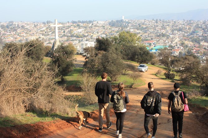 The Beer Trekking - The first beer beside an unusual Quilpué landmark