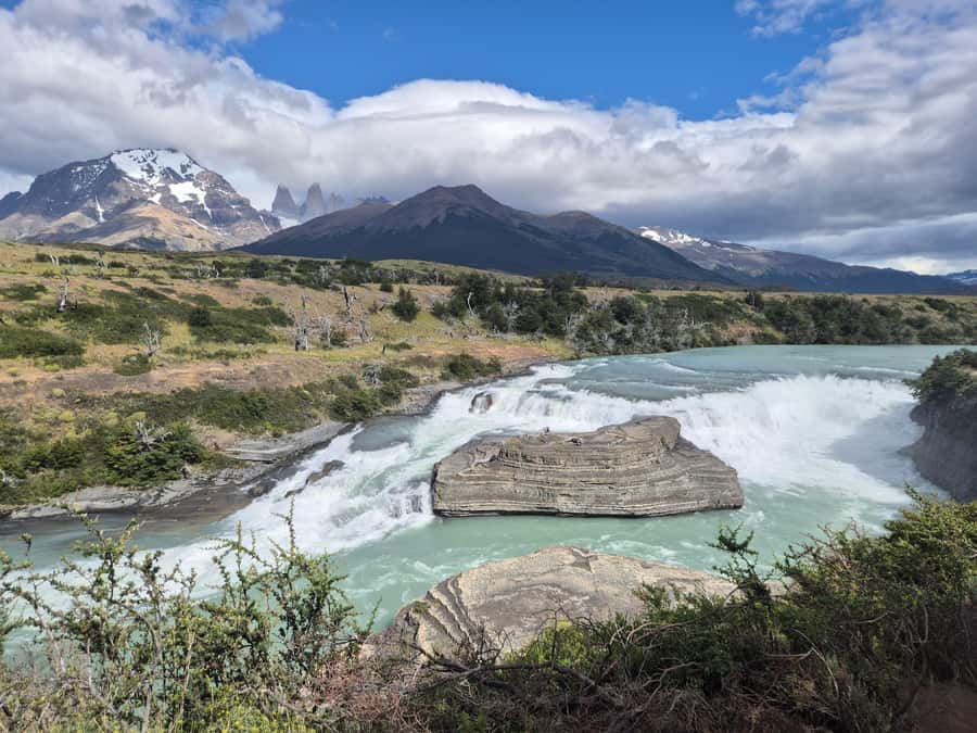 Torres del Paine: Full Day Excursion Torres del Paine + Milodon Cave. - Pehoe Lake, lunch, and the Paine Cordillera
