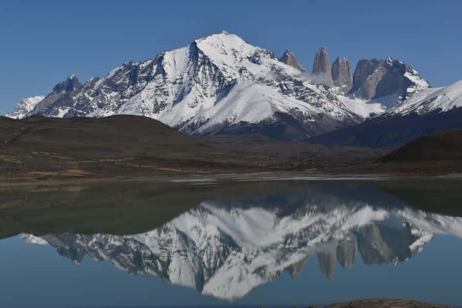 Torres del Paine: Full Day Excursion Torres del Paine + Milodon Cave. - The road from Puerto Natales to Villa Cerro Castillo